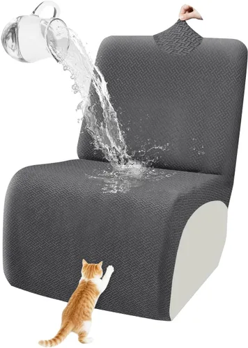 Vista 70 de ALIECOM Fundas 100% impermeables para sofá seccional reclinable, forma de L, elásticas, para esquina, funda para sofá seccional reclinable, lavable