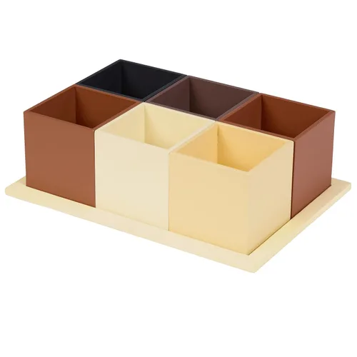 Vista 10 de ABC - Bolas clasificadoras con cajas, 26 bolas de felpa y 6 cajas blandas 0