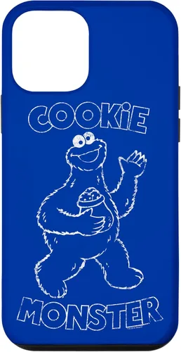 Vista 16 de Funda simple para iPhone 16 Sesame Street Cookie Monster