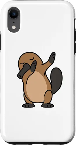 Vista 24 de iPhone 16 Dabbing Platypus Dab Dance Pose Animal Case