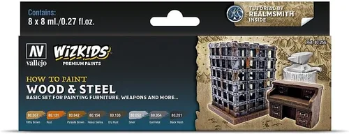 Vista 4 de Vallejo - Wizkids Elementos Arcanos Juego de Pinturas Premium para Modelismo y Wargames Ideal para Efectos Mágicos y Elementales como