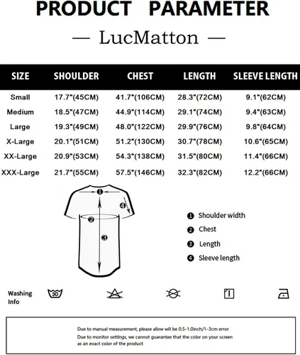 Vista 7 de LucMatton Camisas hawaianas de manga corta con estampado tradicional de lino y algodón para hombre