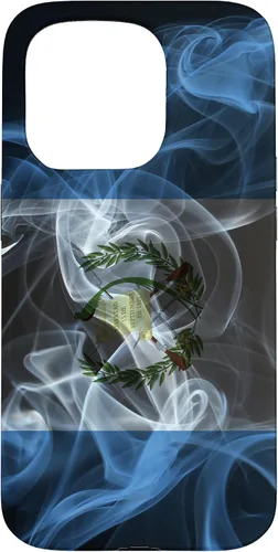 Vista 14 de Smoky Guatemala Flag - Funda de orgullo guatemalteco ahumado para iPhone 17