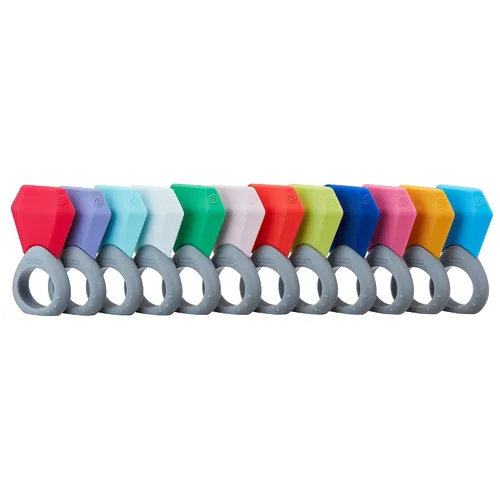 Vista 3 de INNOBABY TEETHIN' Smart Birthstone Ring TEETHER - Abril (diamante)