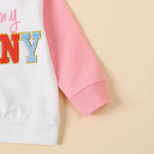 Vista 145 de Traje de San Valentín para bebé, niña, niño, traje de San Valentín, sudadera de manga larga con estampado de corazón
