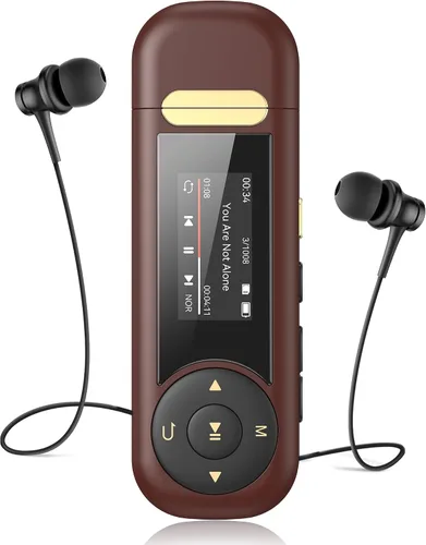 Vista 9 de AGPTEK 64GB USB C MP3 Player with Bluetooth, A59 Music Player with Clip Black
