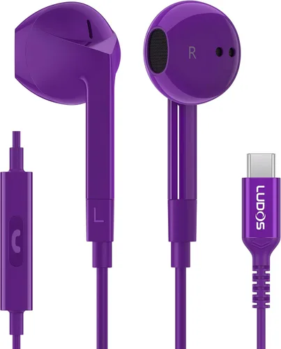 Vista 14 de LUDOS FEROX - Auriculares intraurales con cable, auriculares con micrófono, aislamiento de ruido con cable para auriculares Jack de 0.138 pulgadas