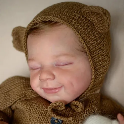 Vista 3 de cosheng Muñecas de bebé recién nacidas realistas de 18 pulgadas, muñecas Reborn de silicona de cuerpo completo para niños a partir de 3 años