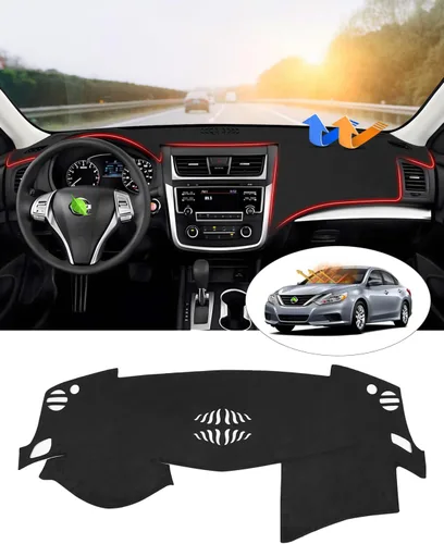 Vista 9 de CARTIST Cubierta de tablero Compatible con Toyota 4Runner 2010-2023 2024 Cubierta de tablero para 4Runner Accesorios Alfombra antideslizante