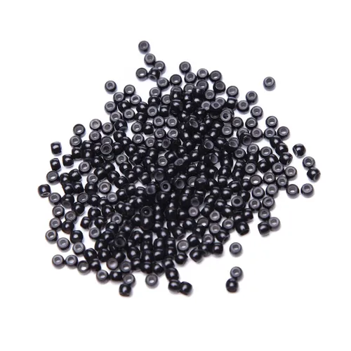 Vista 12 de Hairro Silicona Nano Anillo Perlas 200pcs 0.118 in Para Nano Link Cabello Kertain Cabello Humano Extensiones Beige
