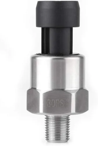 Vista 7 de 1/8NPT Transductor de presión de rosca Sensor de remitente de acero inoxidable 30Psi para aceite combustible aire agua
