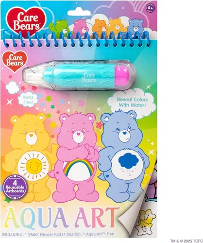 Vista 18 de Horizon Group USA Bluey Aqua Art - Hojas de actividad reutilizables con revelación de agua y bolígrafo de agua para dibujo y coloreado sin manchas