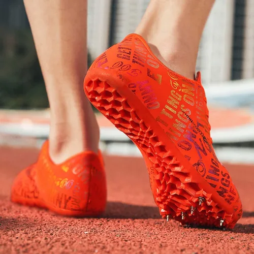 Vista 7 de HESBITEUL Zapatos deportivos para hombre para atletismo, tenis deportivos para entrenamiento profesional, para correr, atletismo, atletismo