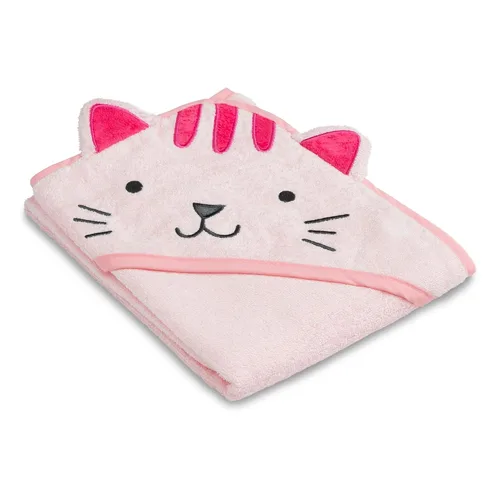 Vista 6 de Delta Children Toalla de baño con capucha personalizada para bebé/lactante - Super suave y absorbente - Esencial para recién nacido - Regalo ideal