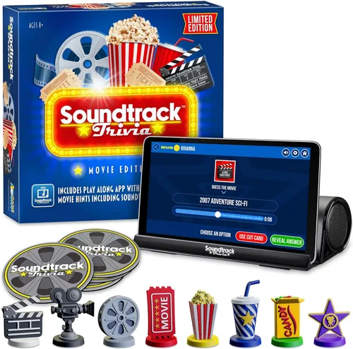 Vista 8 de Soundtrack Trivia Juego de preguntas de películas para adultos Nombre la película de un clip de música de 15 segundos Juego de tablero
