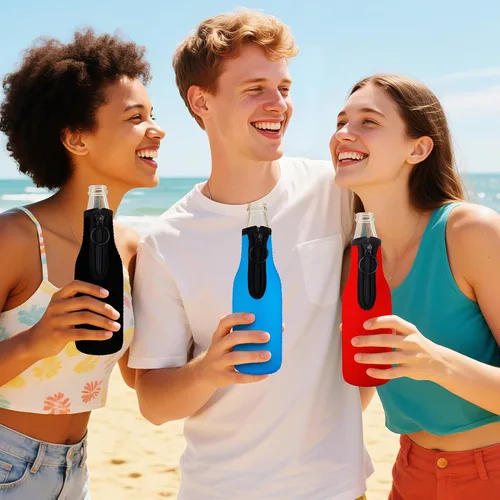 Vista 6 de Neopreno estándar de encargo de los aisladores 12oz de la manga