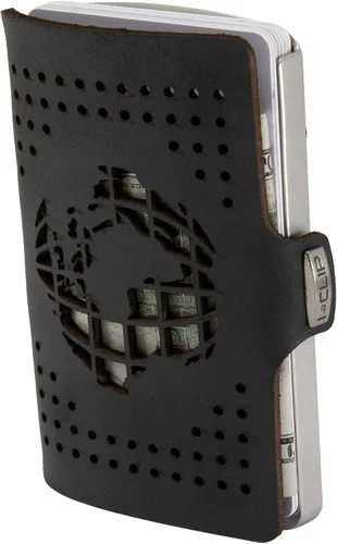 Vista 11 de I-CLIP Acero inoxidable con clip intercambiable - Cartera delgada - Cartera de cuero - Billetera premium - Tarjetero de acero inoxidable