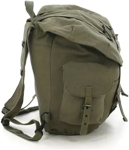 Vista 2 de Rothco Mochila de lona vintage Weekender con estrella