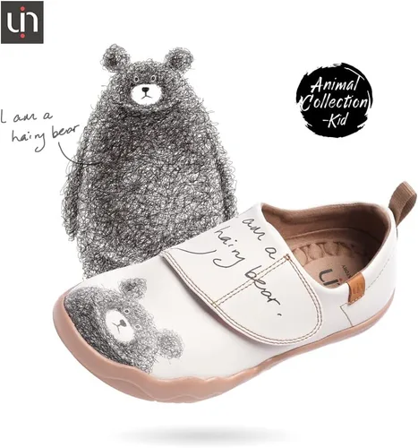 Vista 2 de UIN Zapatos para caminar para niños, botas de punto de alta calidad, casuales, ligeras, cómodas, a la moda, Madrid