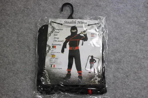 Vista 7 de Disfraces de Shanghai Story Stealth Ninja bebé Costume para Niños