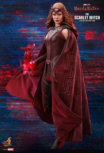 Vista 5 de La Bruja Escarlata - Visión Wanda - Sexta Escala - Hot Toys