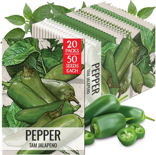 Vista 33 de Seed Needs - Semillas de pimiento arcoíris para plantar verduras, 1 paquete