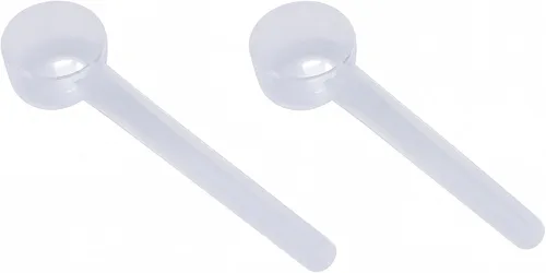 Vista 44 de 1 mL (1 CC) Cuchara de mango largo para café, proteína en polvo, comida para mascotas, especias, granos, productos secos – Cuchara medidora