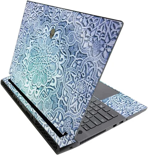 Vista 532 de MightySkins - Skin brillante con purpurina para Alienware M17 R3 (2020) y M17 R4 (2021) - Diversión de los años 90 Acabado duradero con purpurina