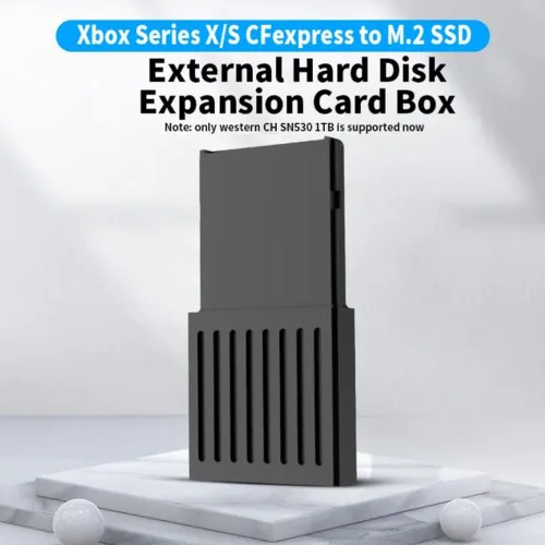 Vista 4 de Caja de conversión de disco duro externo para /S Host M.2 Caja de tarjeta de expansión de disco duro para CHSN530 1TB disco duro, 500208020