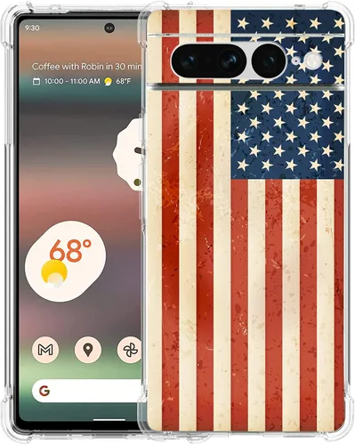 Vista 30 de Pixel 7 Pro - Funda protectora de poliuretano termoplástico resistente a los arañazos y a prueba de golpes con diseño de mandala de pavo real