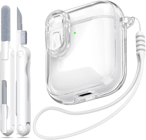 Vista 16 de Funda para Estuche de Airpods Pro de 2ª/1ª Generación, Compatible con Estuche de Airpods Pro de 2ª Gen Puerto de Carga USB C, Funda Suave