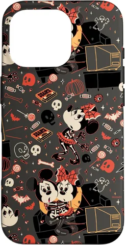 Vista 20 de iPhone 16 Disney Mickey Mouse & Minnie Mouse Scary Sweet Halloween Case