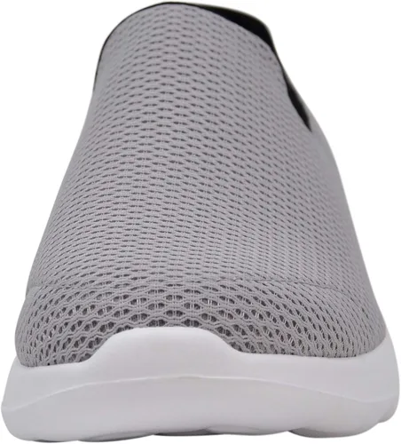 Vista 2 de Skechers Go Max-Athletic Tenis para caminar para hombre, de malla de aire y sin cordones