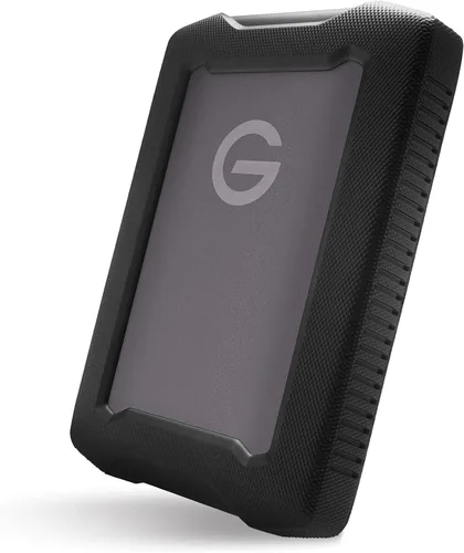 Vista 7 de SanDisk Professional 1TB G-Drive ArmorATD - Disco Duro Externo Portátil Robusto y Duradero HDD, USB-C, USB 3.2 Gen 1 - SDPH81G-001T-GBA1D