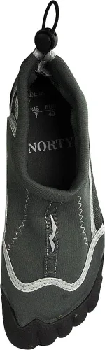 Vista 7 de NORTY Wave Aqua Sock - Zapatos de agua para hombre - Zapatos de natación para hombre - Zapatos de playa para hombre - Calcetines de agua - Zapatos