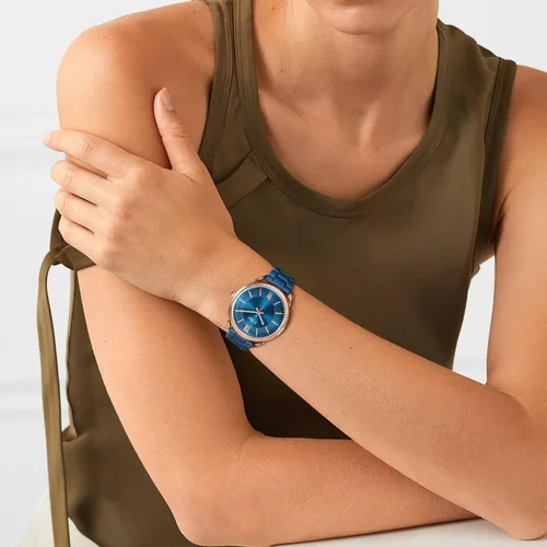 Vista 7 de Reloj de pulsera de metal para mujer