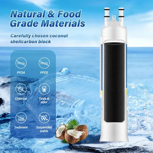 Vista 5 de FPPWFU01 Reemplazo del filtro de agua, compatible con filtro de agua FPPWFU01 Frigidaire, filtros de agua Electrolux Gallery, EPPWF01, PureAdvantage