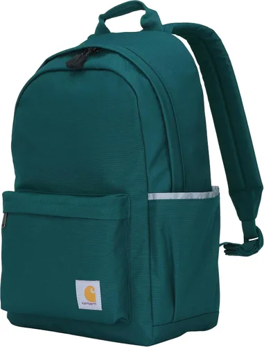 Vista 23 de Carhartt Mochila clásica para laptop de 21 L, duradera y resistente al agua con funda para laptop de 15 pulgadas, múltiples compartimentos Azul