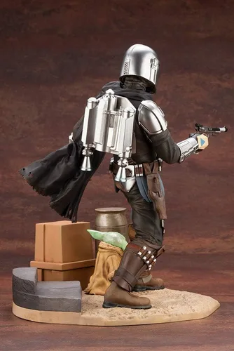 Vista 11 de Kotobukiya The Mandalorian & The Child ArtFX - Estatua de PVC, multicolor