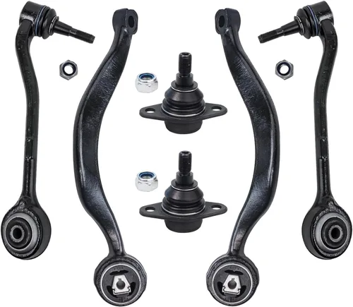 Vista 166 de Detroit Axle - Kit de extremo delantero para Chrysler 300 Dodge Charger 2011-2023 Challenger, 2 Lower Rearward Control Arms 2 Outer Tie Rods 2