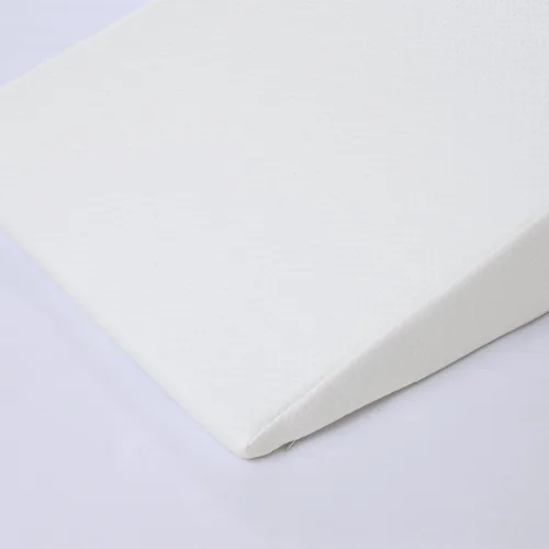 Vista 6 de Sleep Philosophy Almohada de espuma viscoelástica de punto, 22 x 24, color blanco