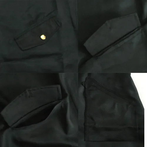 Vista 4 de HZY - Chaqueta para hombre Steampunk Vintage Chaqueta gótica victoriana Frock Coat Disfraz de Halloween