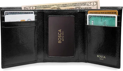 Vista 5 de Bosca Doble I.D. Trifold para hombre
