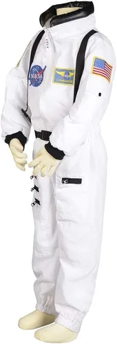 Vista 2 de Traje para adulto de astronauta con gorra bordada de la marca Aeromax