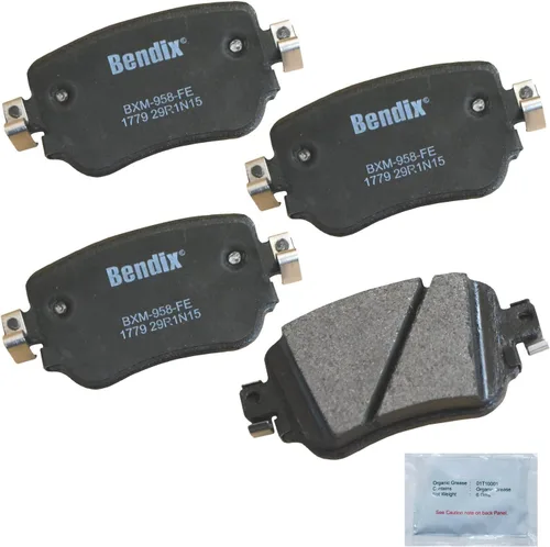 Vista 68 de Bendix Priority1 CFC154 - Juego de pastillas de freno de disco para Avanti II, Century, LeSabre, Regal, Riviera, chasis comercial, DeVille