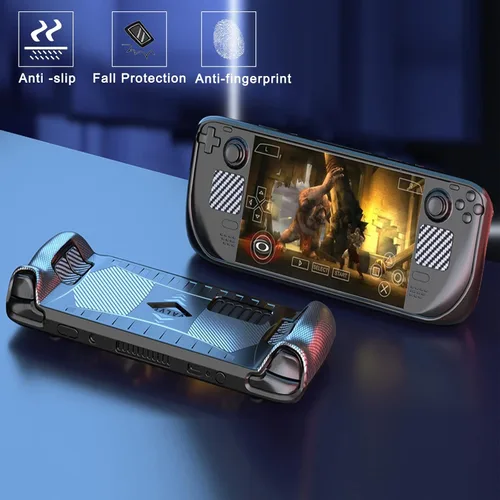 Vista 7 de Funda protectora para cubierta de vapor, funda de silicona suave de TPU, protección completa con 6 piezas de accesorios de piel compatibles