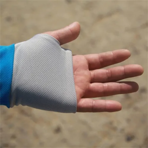 Vista 6 de ygqzm - Camisa de pesca transpirable con protector solar para hombre, de secado rápido, manga larga, con capucha, ropa de secado rápido para hombres
