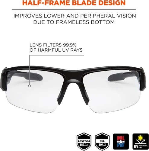 Vista 2 de Gafas de seguridad Ergodyne Skullerz DAGR