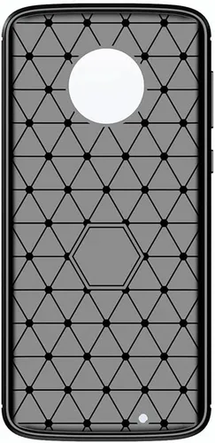 Vista 4 de Asuwish Funda compatible con Moto G6 y protector de pantalla de vidrio templado, accesorios de celda, fundas protectoras de silicona para Motorola