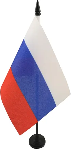 Vista 78 de AZ FLAG Aland Table Flag 4x6 in 100D Polyester Plastic Base Indoor use Finnish 15x10 cm desk flag stitched finish with reinforced edges with